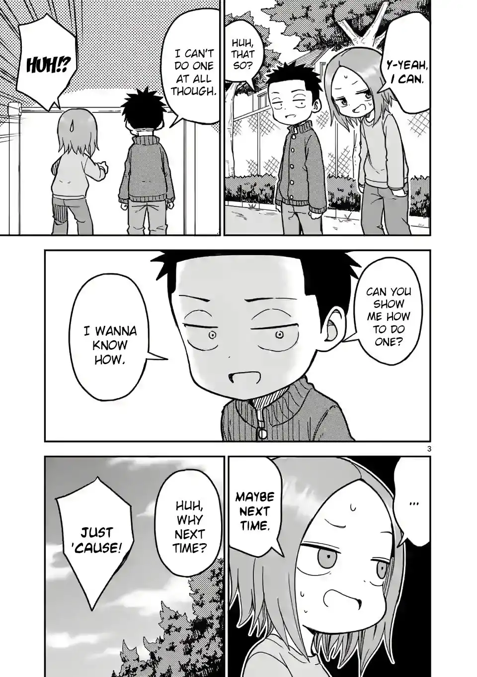 Karakai Jouzu no (Moto) Takagi-san Chapter 128 3